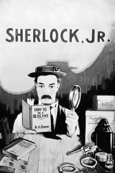 پوستر فیلم Sherlock Jr با زیرنویس فارسی Sherlock Jr