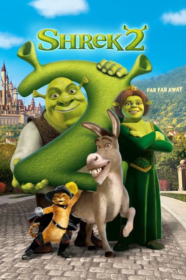 پوستر انیمیشن Shrek 2 با زیرنویس فارسی Shrek 2