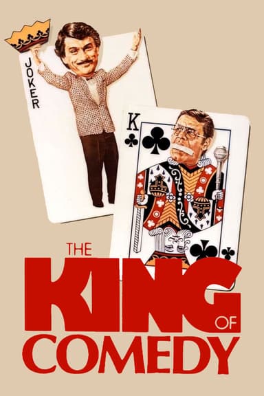 پوستر فیلم The King of Comedy با زیرنویس فارسی The King of Comedy