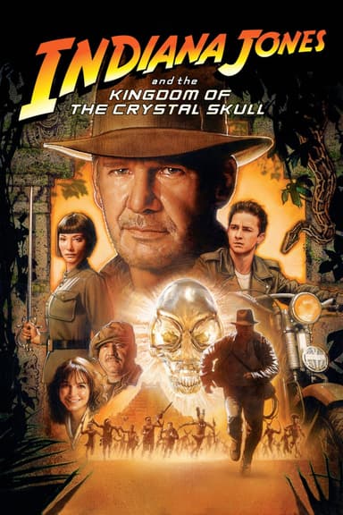 پوستر فیلم Indiana Jones and the Kingdom of the Crystal Skull با زیرنویس فارسی Indiana Jones and the Kingdom of the Crystal Skull