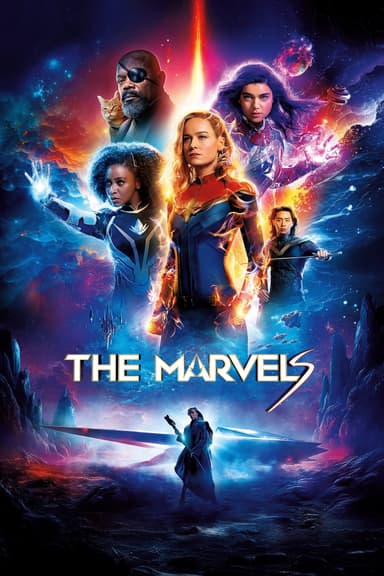 پوستر فیلم The Marvels با زیرنویس فارسی The Marvels