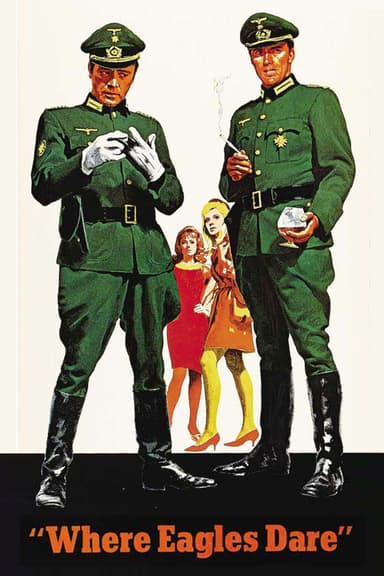 پوستر فیلم Where Eagles Dare با زیرنویس فارسی Where Eagles Dare