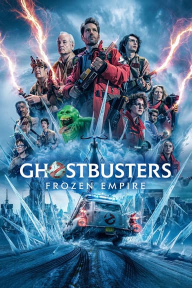 پوستر فیلم Ghostbusters: Frozen Empire با زیرنویس فارسی Ghostbusters: Frozen Empire