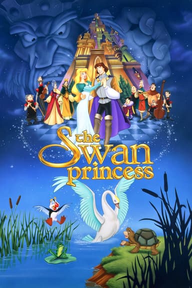 پوستر انیمیشن The Swan Princess با زیرنویس فارسی The Swan Princess