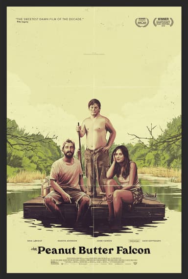 پوستر فیلم The Peanut Butter Falcon با زیرنویس فارسی The Peanut Butter Falcon