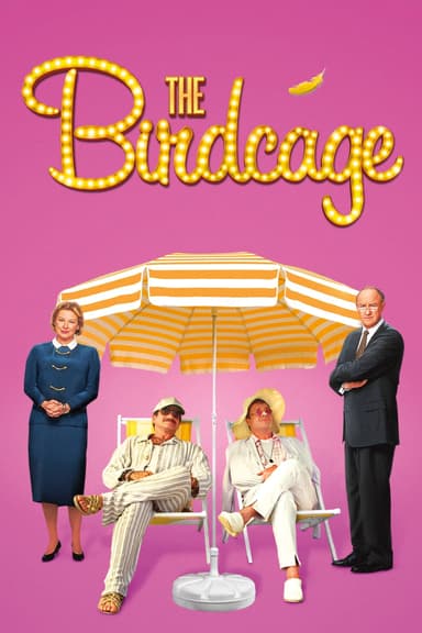پوستر فیلم The Birdcage با زیرنویس فارسی The Birdcage