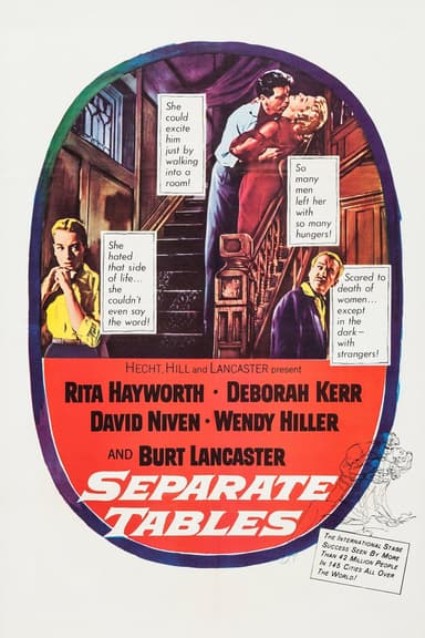 پوستر فیلم Separate Tables با زیرنویس فارسی Separate Tables