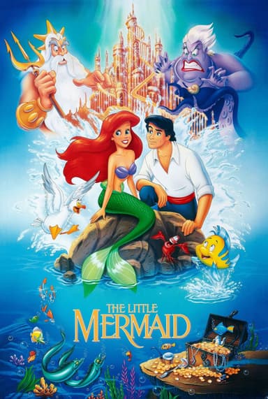پوستر انیمیشن The Little Mermaid با زیرنویس فارسی The Little Mermaid