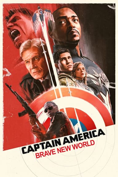 پوستر فیلم Captain America: Brave New World با زیرنویس فارسی Captain America: Brave New World