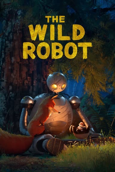 پوستر انیمیشن The Wild Robot با زیرنویس فارسی The Wild Robot