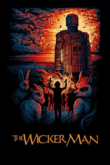 پوستر فیلم The Wicker Man با زیرنویس فارسی The Wicker Man