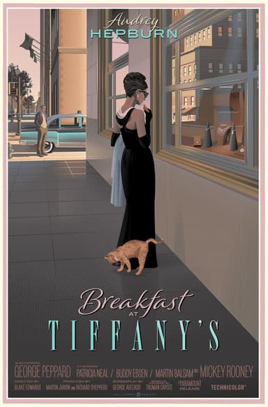 پوستر فیلم Breakfast at Tiffany's با زیرنویس فارسی Breakfast at Tiffany's