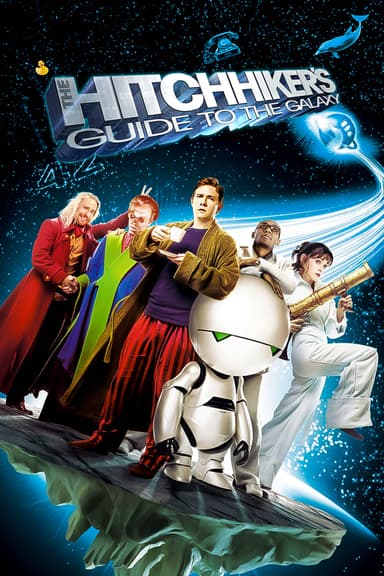 پوستر فیلم The Hitchhiker's Guide to the Galaxy با زیرنویس فارسی The Hitchhiker's Guide to the Galaxy