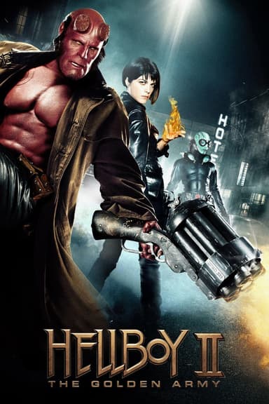 پوستر فیلم Hellboy II: The Golden Army با زیرنویس فارسی Hellboy II: The Golden Army