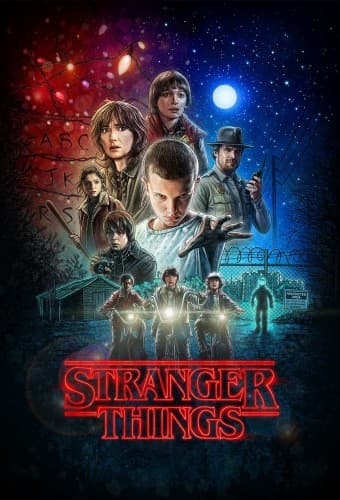پوستر سریال Stranger Things با زیرنویس فارسی Stranger Things