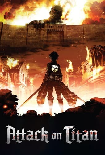 پوستر انیمه Attack on Titan با زیرنویس فارسی Attack on Titan