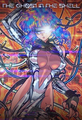 پوستر انیمه The Ghost in the Shell با زیرنویس فارسی The Ghost in the Shell